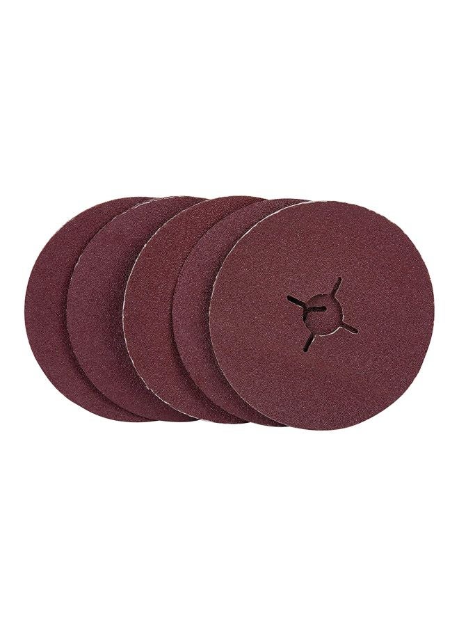 Ford 5-Piece Angle Grinder Sand Paper Disc Set Red