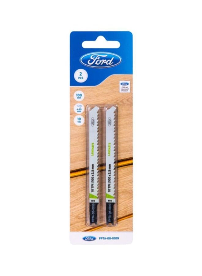 Ford 2-Piece Jigsaw Blades Bim Set Silver - Image 1