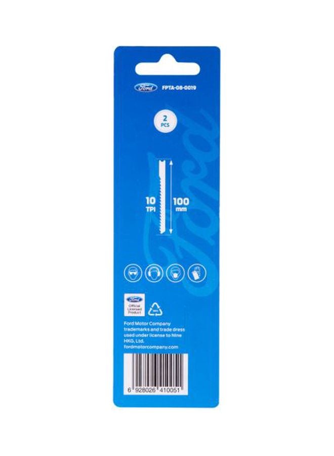 Ford 2-Piece Jigsaw Blades Bim Set Silver - Image 2