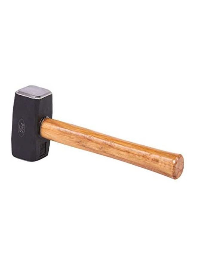 Ford Stoning Hammer With Oak Wood Shank Black/Brown 1250grams  - Image 2