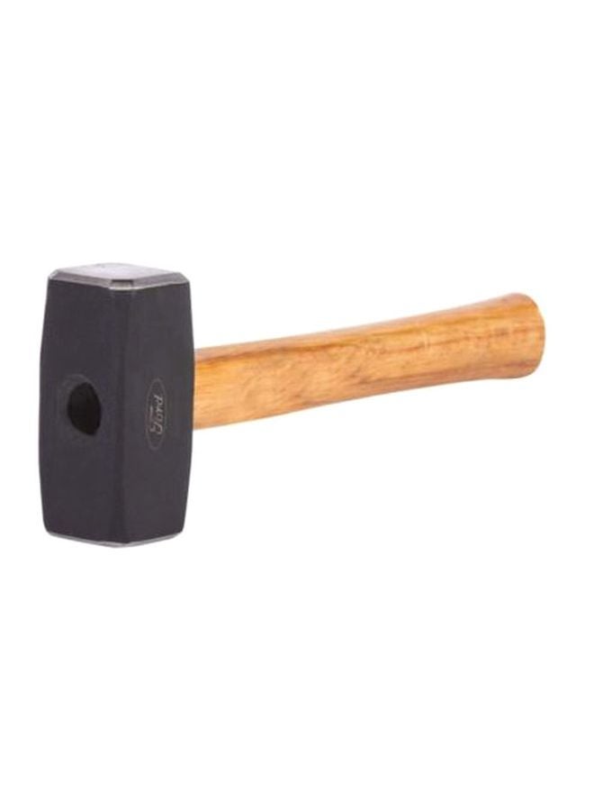 Ford Stoning Hammer With Oak Wood Shank Black/Brown 1250grams  - Image 3