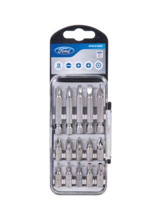 15-Piece Screwdriver Bit Set Silver - v1602012173/N22239378A_1