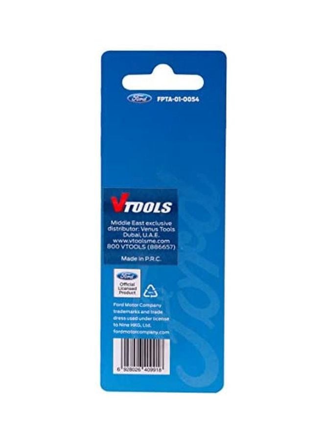 Ford Tools U-Shank Jig Saw Blades Set Of 2, 8Tpi Hcs Silver/Black 100mm - v1602012178/N22239020A_2