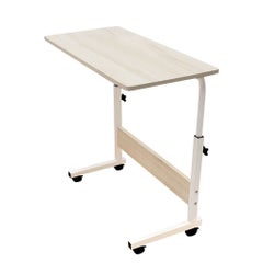 Goldedge Portable Laptop Computer Stand Desks White/Brown 80 x 40cm  - Image 4