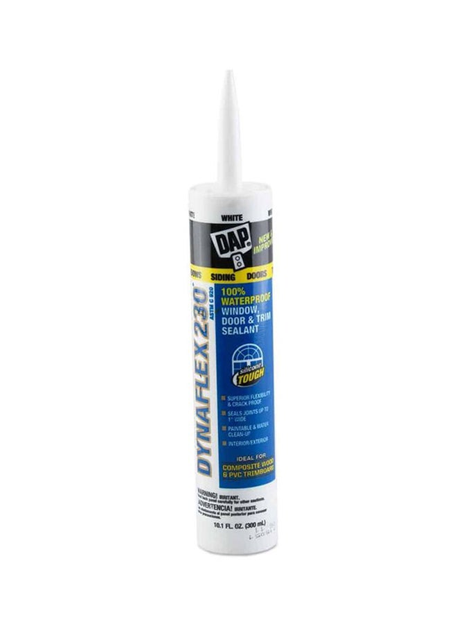 Dap - Dynaflex 230 Sealant White 300ml - Image 1