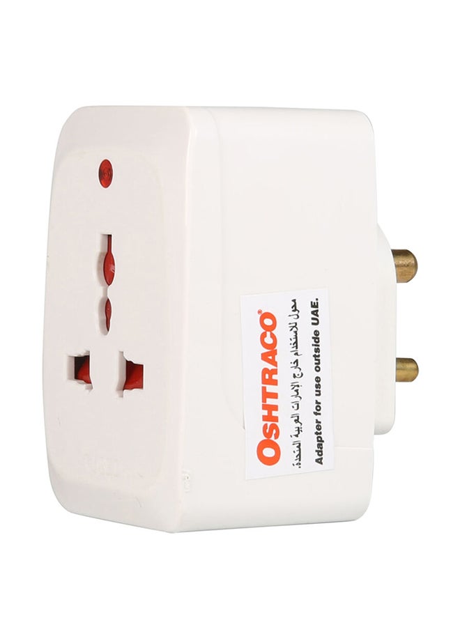 OSHTRACO Multi Plug Fuse Adaptor (5 A) Multicolour 10mm 