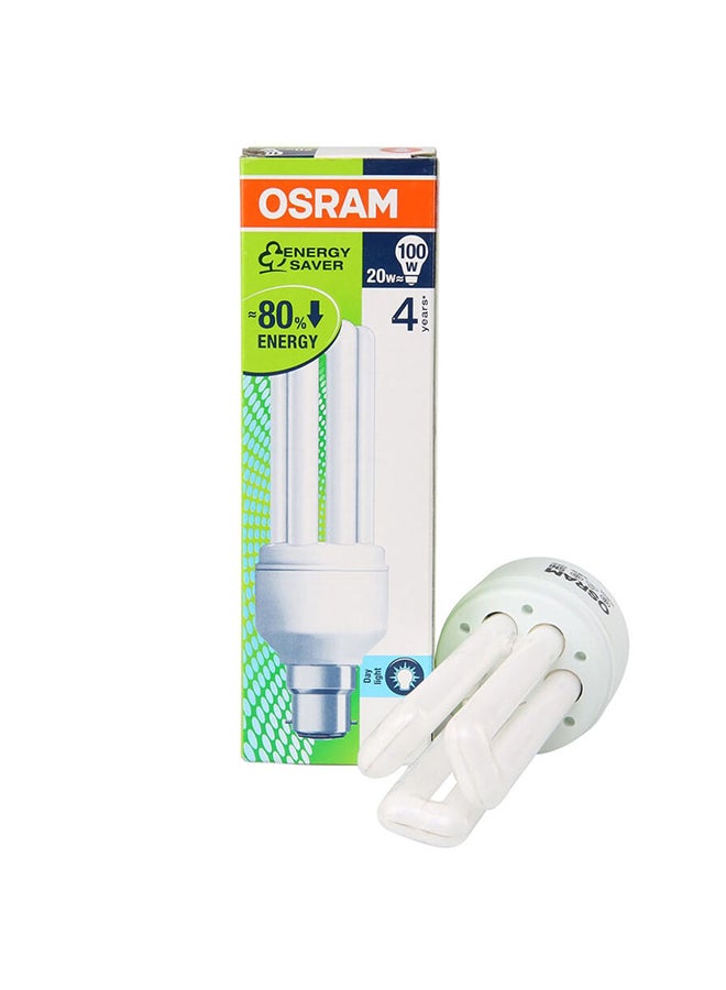OSRAM Duluxstar T4 Bulb (20 W, Daylight) Multicolour