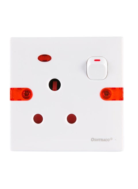 UK Standard Socket With Switch Multicolour