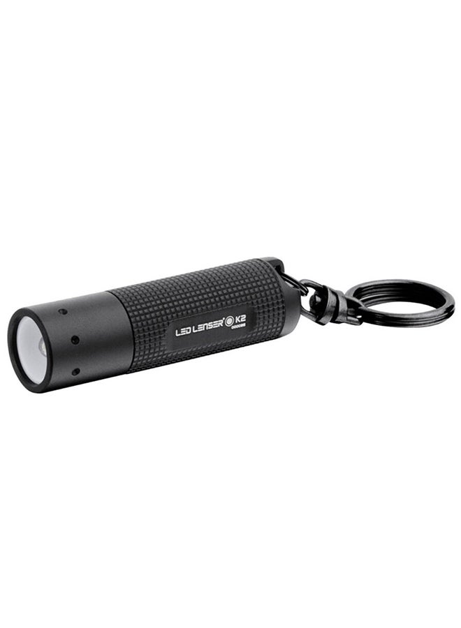 LEDLENSER Ledlenser K2 LED Flashlight with Keyring Black  - Image 1