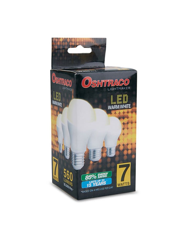 اوشتراكو مصباح Oshtraco LED بقدرةE27 وات7 أبيض - Image 2