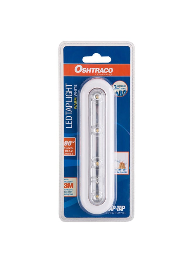 OSHTRACO Swivel LED Linear Tap Light White