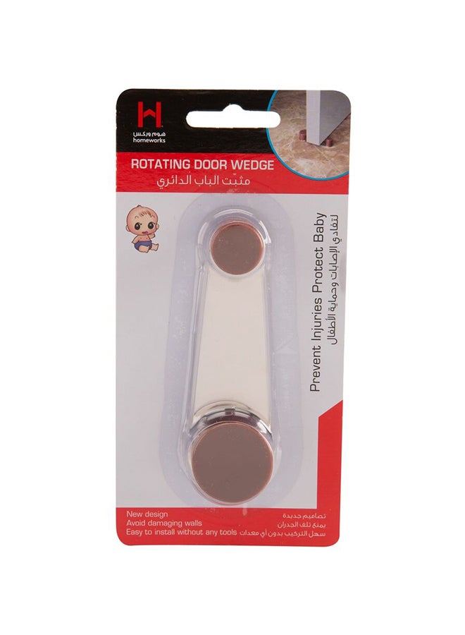 homeworks Rotating Door Wedge White 20mm