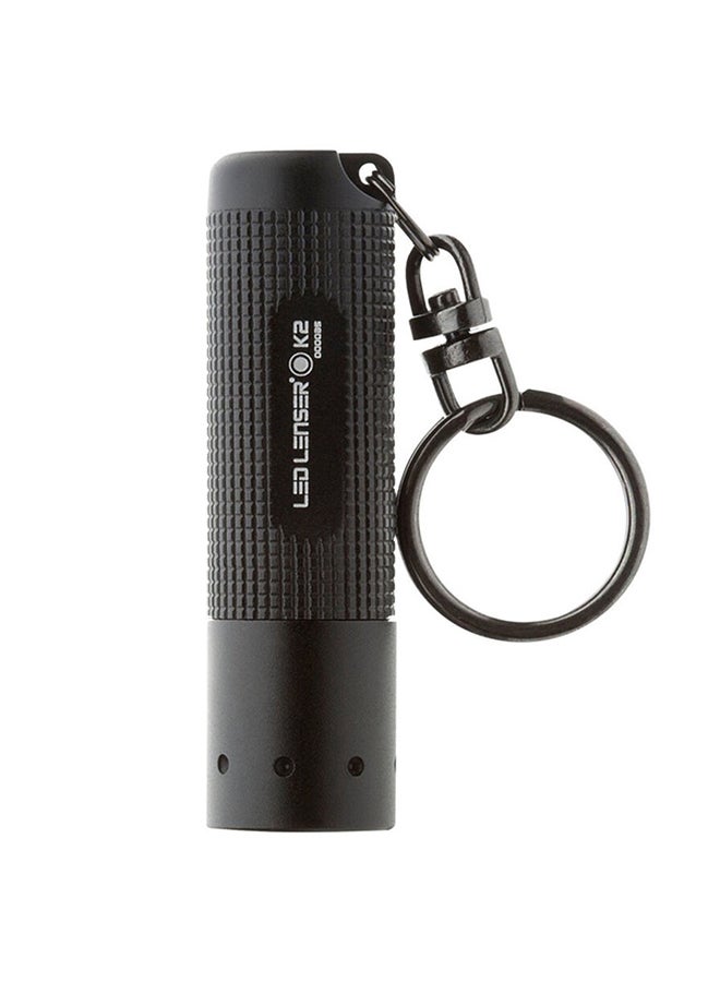 LEDLENSER Ledlenser K2 LED Flashlight with Keyring Black  - Image 2