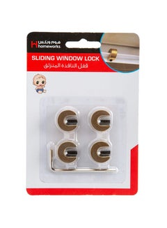 homeworks Sliding Window Lock Multicolour 20mm 