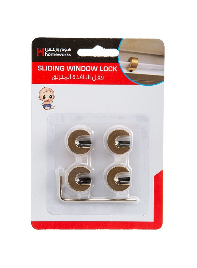 homeworks - Sliding Window Lock Multicolour 20mm - Image 1