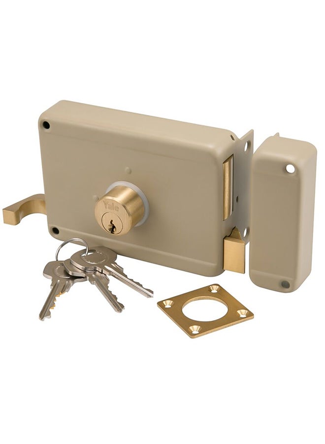 Yale Door Rim Lock Multicolour  - Image 1