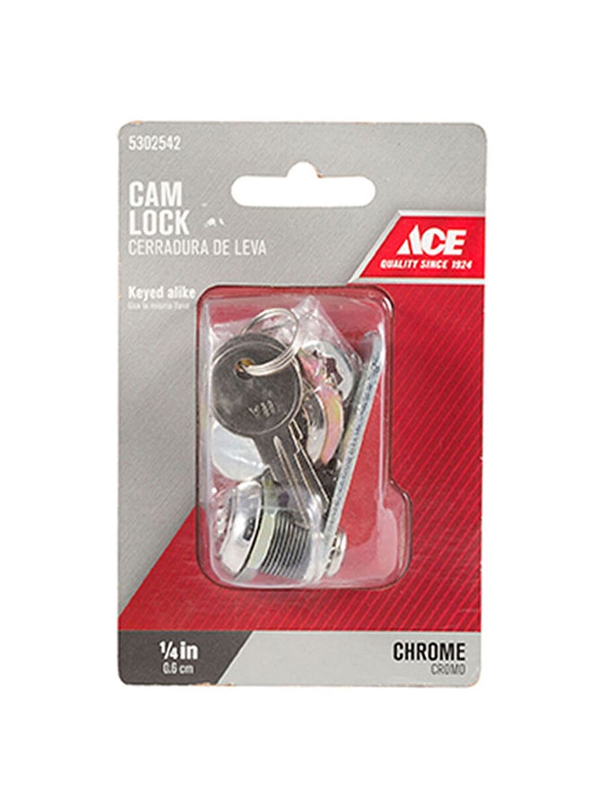 ACE Cam Lock Silver 