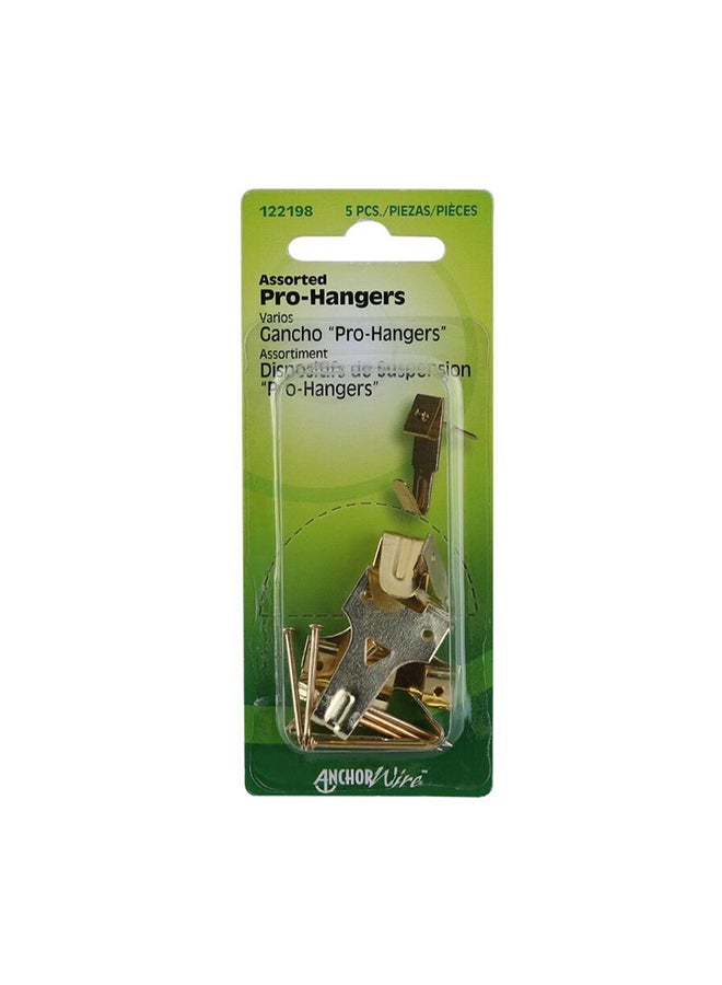Hillman Pro-Hanger (Pack of 5) Multicolour 50mm 