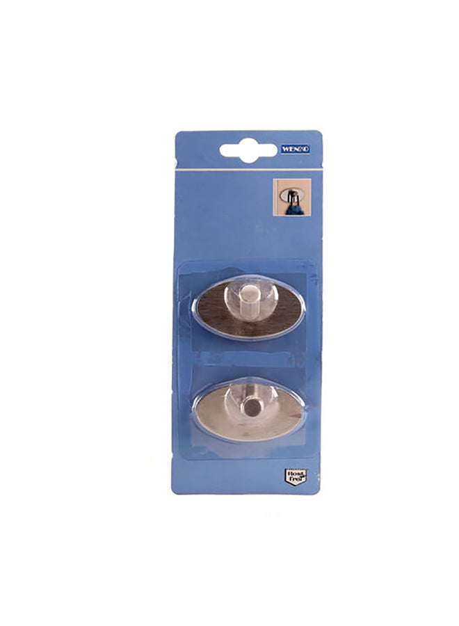 Wenko Piceno Wall Hook (Pack Of 2) Multicolour