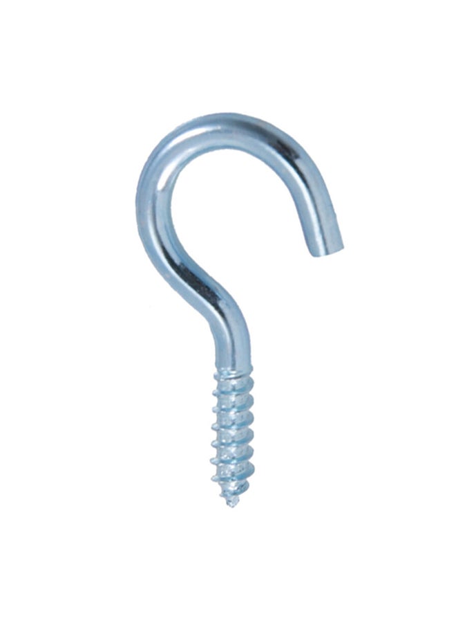 suki Plain Cup Hook Silver - Image 1