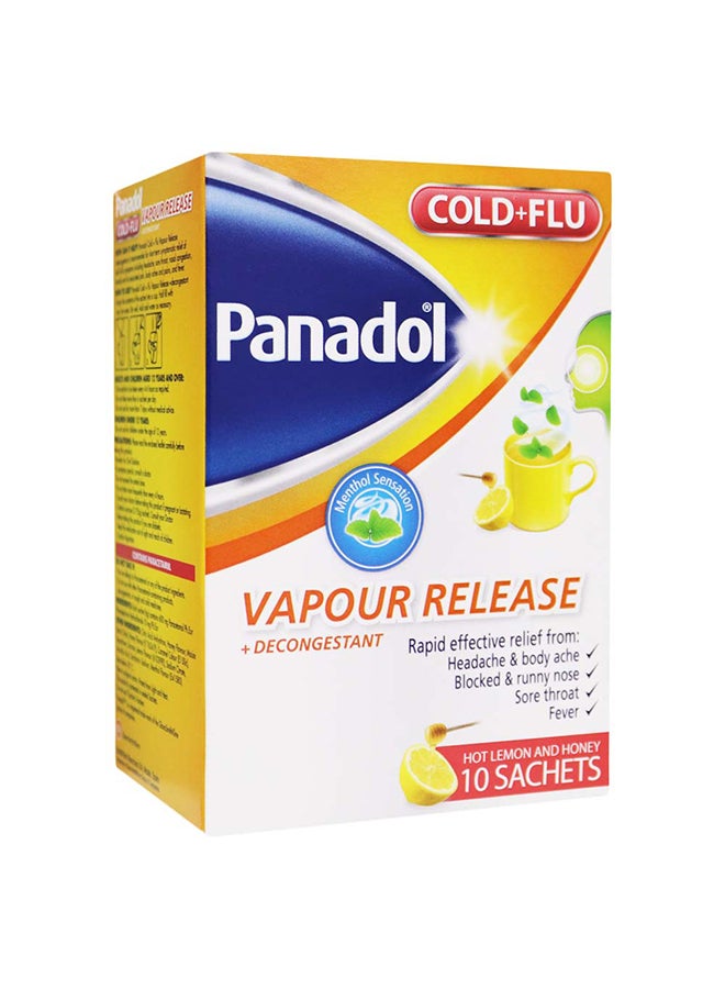 Panadol Cold And Flu 10 Sachets 