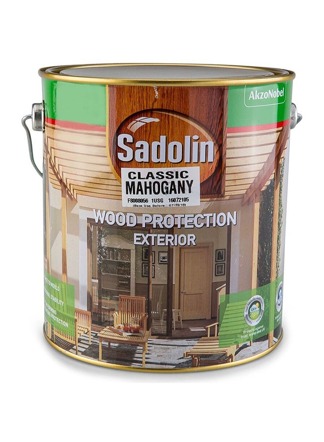 سادولين يمكن أستخدامه كطبقة خارجية لحماية الخشب 3800ملليلتر