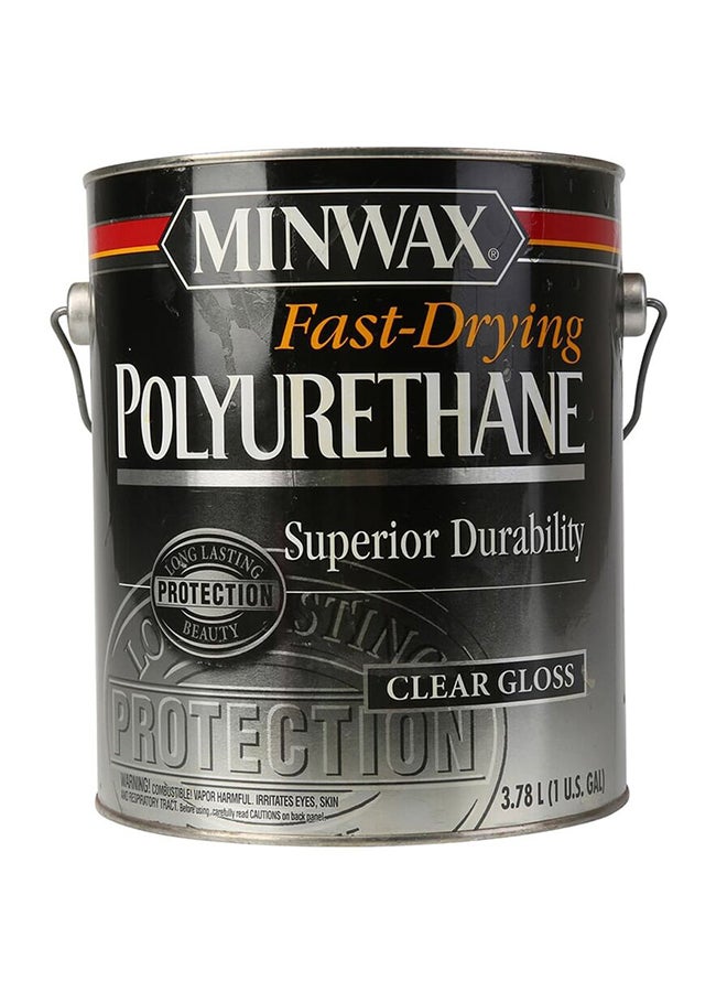 Minwax - Fast-Drying Polyurethane Protective Finish Clear Gloss 3800ml - Image 1