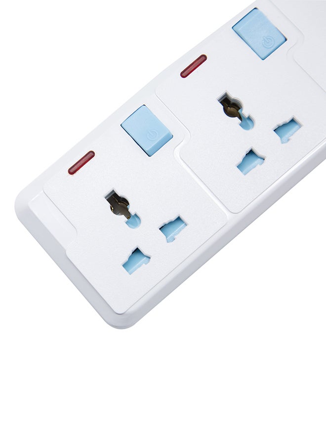 Clikon 2-Way Extension Socket White 3meter  - Image 5