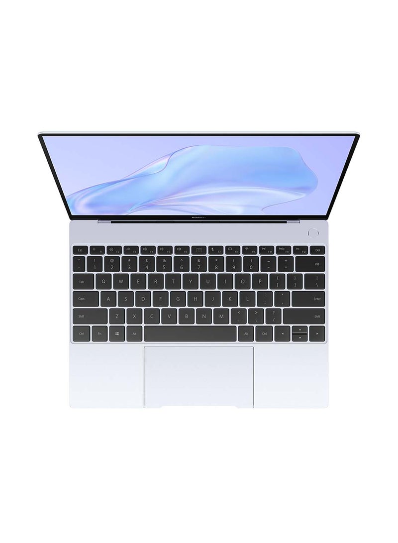 HUAWEI - MateBook X Laptop With 13-Inch Display, Core i5-10210U Processor/16GB RAM/512GB SSD/Intel UHD Graphics/Windows 10 /International Version English Silver Frost - Image 1