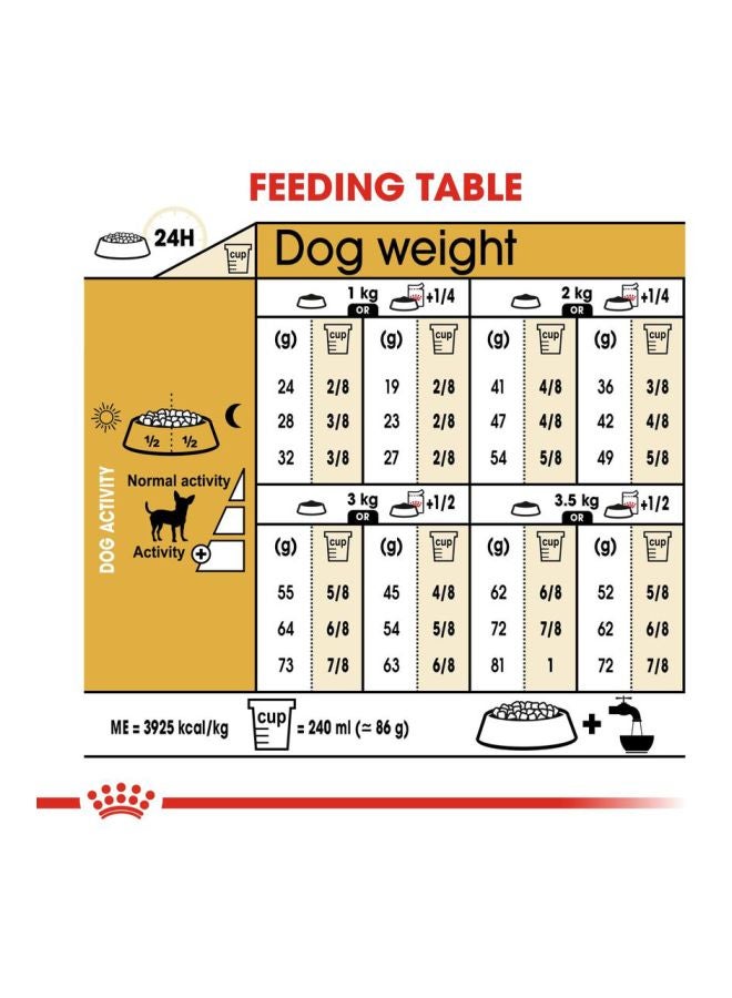 ROYAL CANIN Adult Chihuahua Dry Food Brown 1.5kg - Image 2