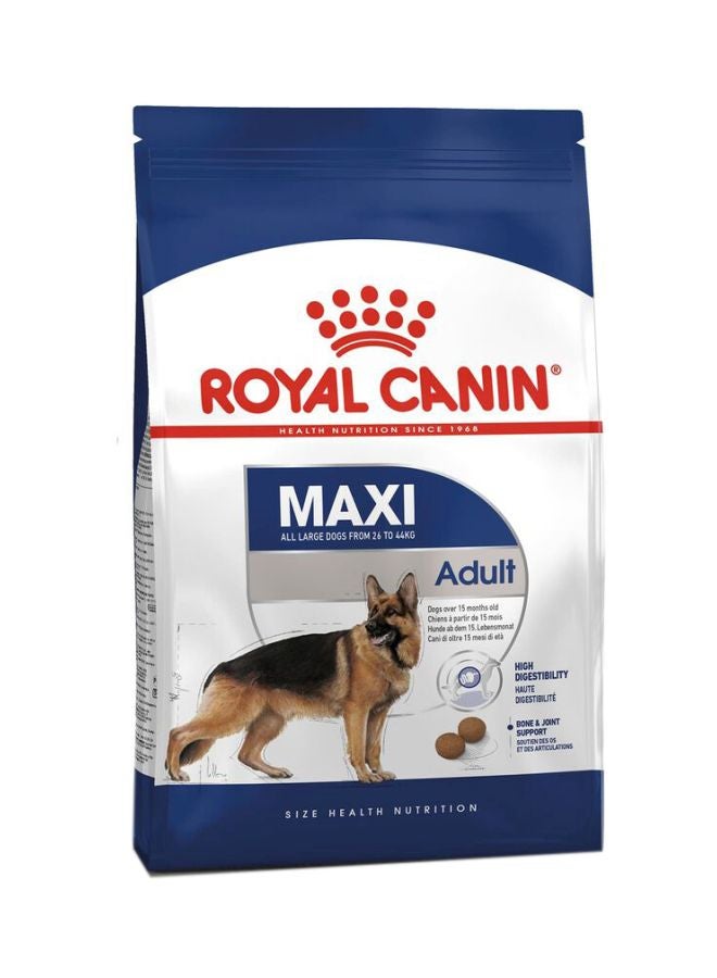 رويال كانين طعام جاف ماكسي للكلاب البالغة أبيض/أزرق 15كيلوجرام - Image 1