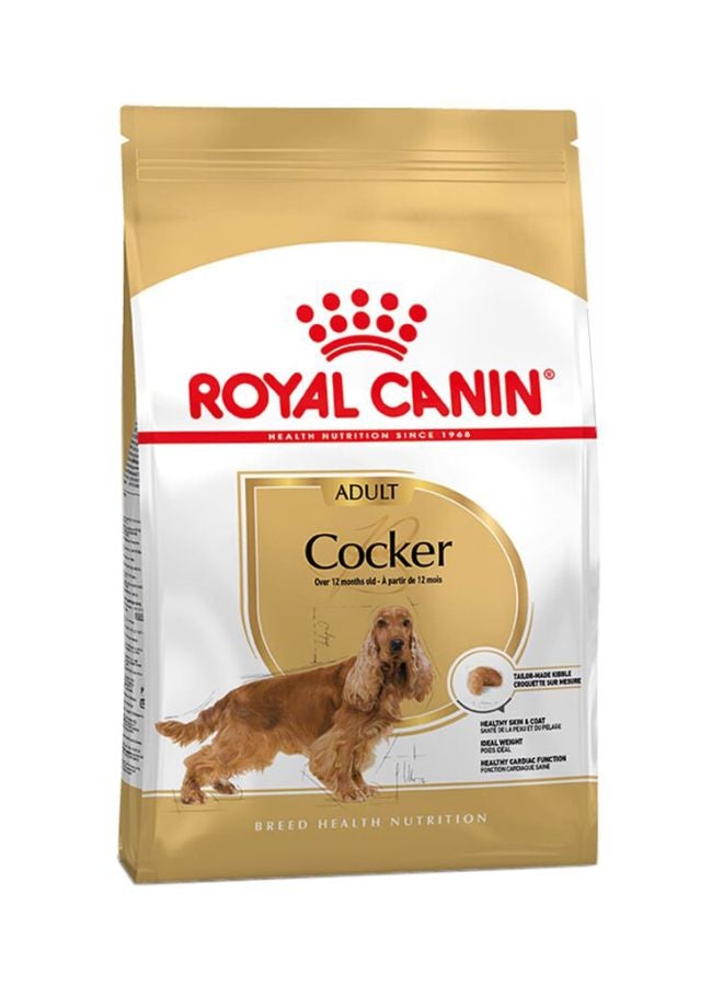 ROYAL CANIN Cocker Breed Health Nutrition For Adult Spaniel Brown 3kg - Image 1