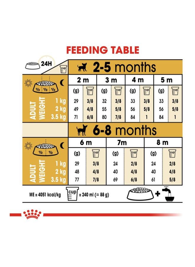 ROYAL CANIN Adult Chihuahua Dry Food Brown 1.5kg - Image 2