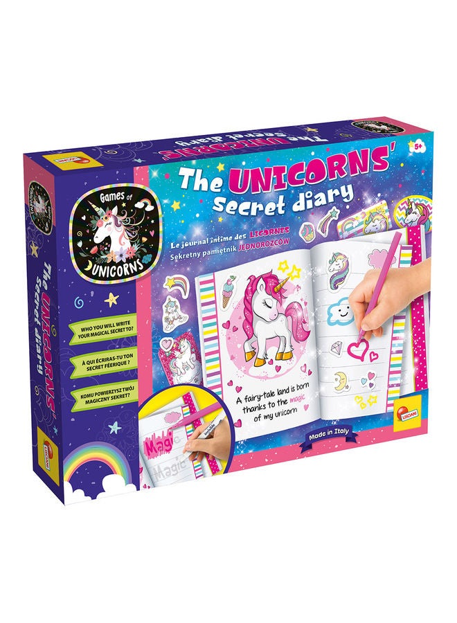 LISCIANI The Secret Diary of Unicorns 25,5x34,5x4,8cm - Image 1