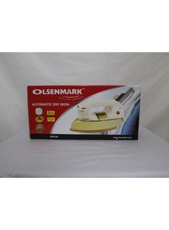 Olsenmark Automatic Dry Iron 1200.0 W OMDI1501 White/Brown/Silver  - Image 4