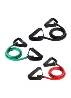 3-Piece Resistance Ropes Level 3 With Firm-Grip Handle 120x5x1cm - v1602059486/N20880212A_1