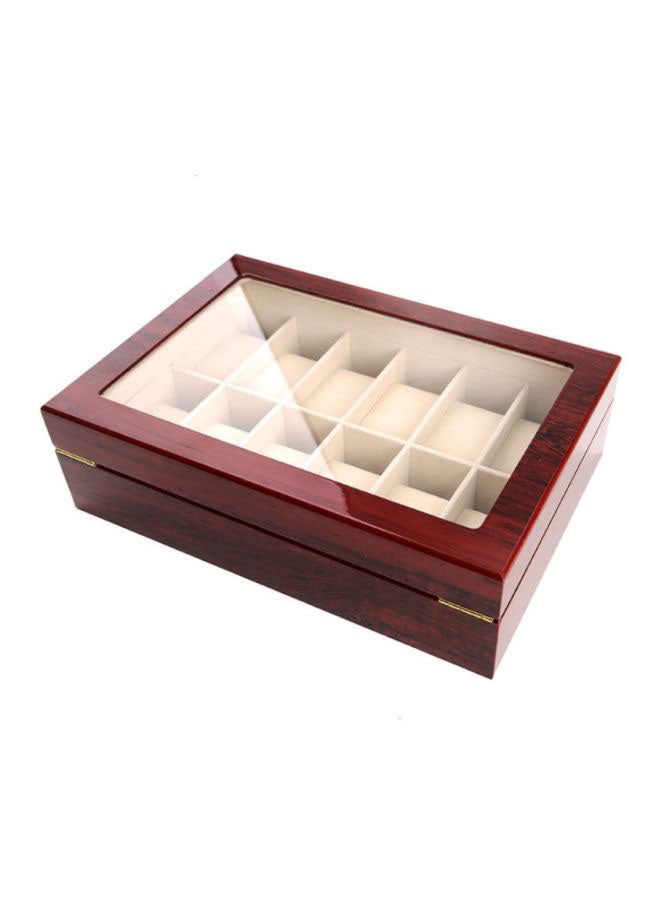 Beauenty - 12-Slot Wooden Watch Organizer - Image 1