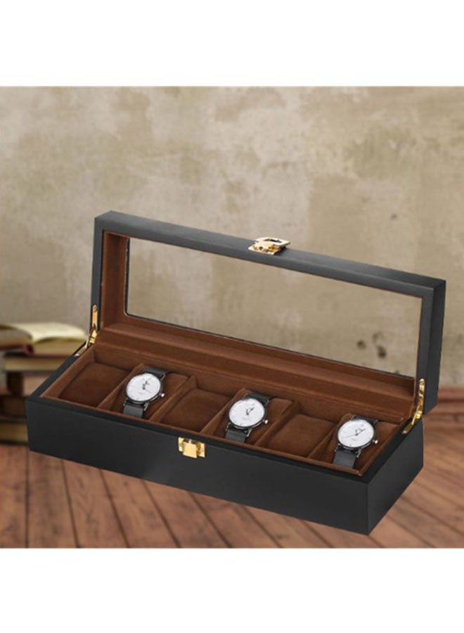 Beauenty - unisex 6-Slot Watch Storage Box - Image 1