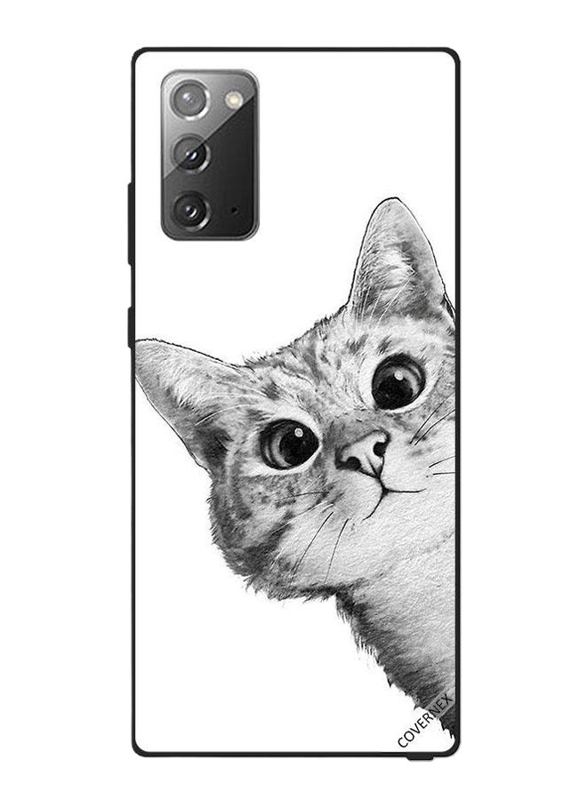 Covernex Protective Case Cover For Samsung Galaxy Note20 Angry Kitten - Image 1