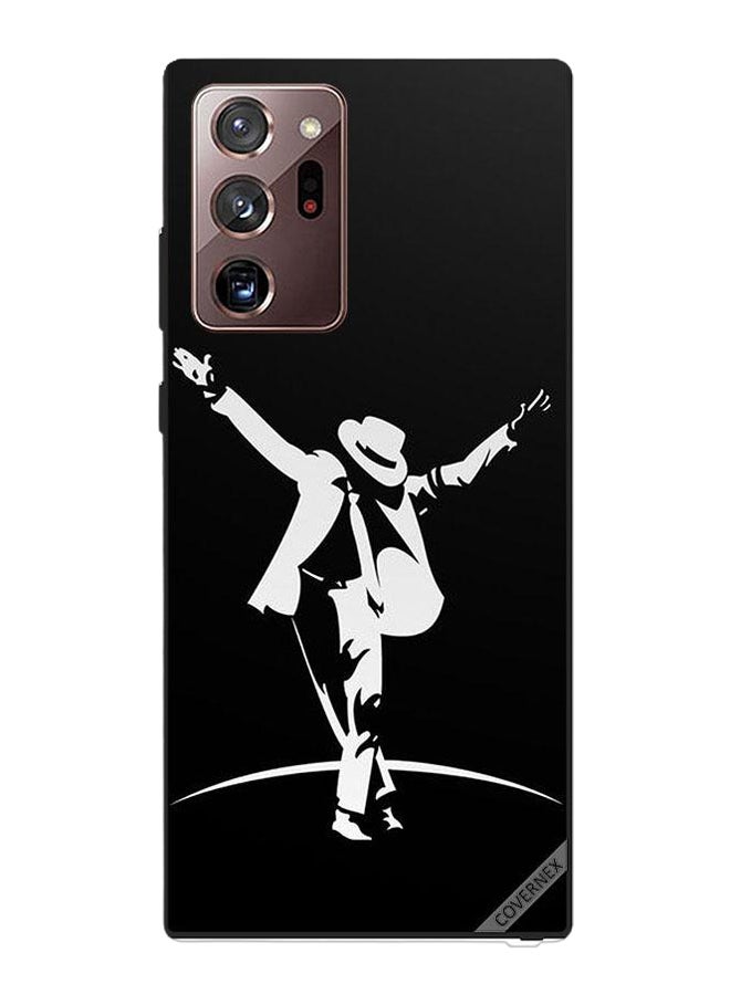 كوفرنيكس غطاء حماية واق لهاتف سامسونج جالاكسي نوت 20 ألترا حركة بالأسود والأبيض - Image 1