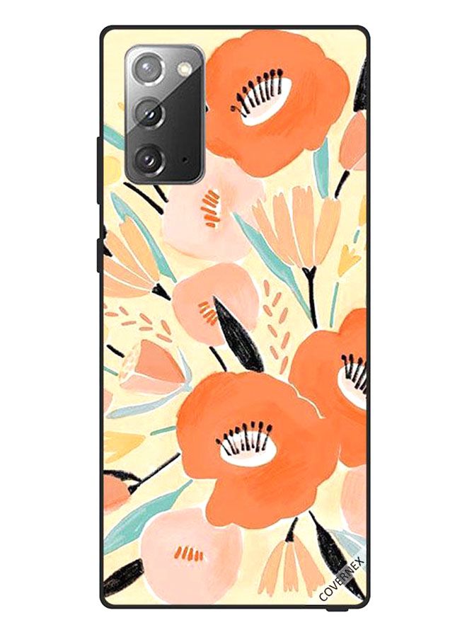 Covernex Protective Case Cover For Samsung Galaxy Note20 Flowers - Image 1