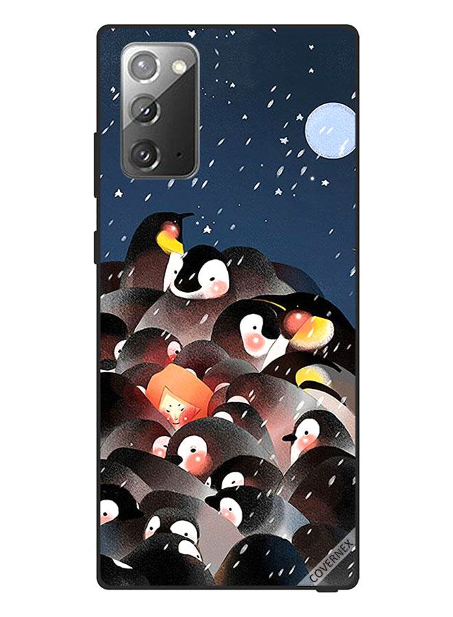 Covernex Protective Case Cover For Samsung Galaxy Note20 Penguins Enjoying  - Image 1