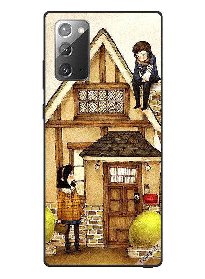 Covernex Protective Case Cover For Samsung Galaxy Note20 Chatting Outside House - Image 1
