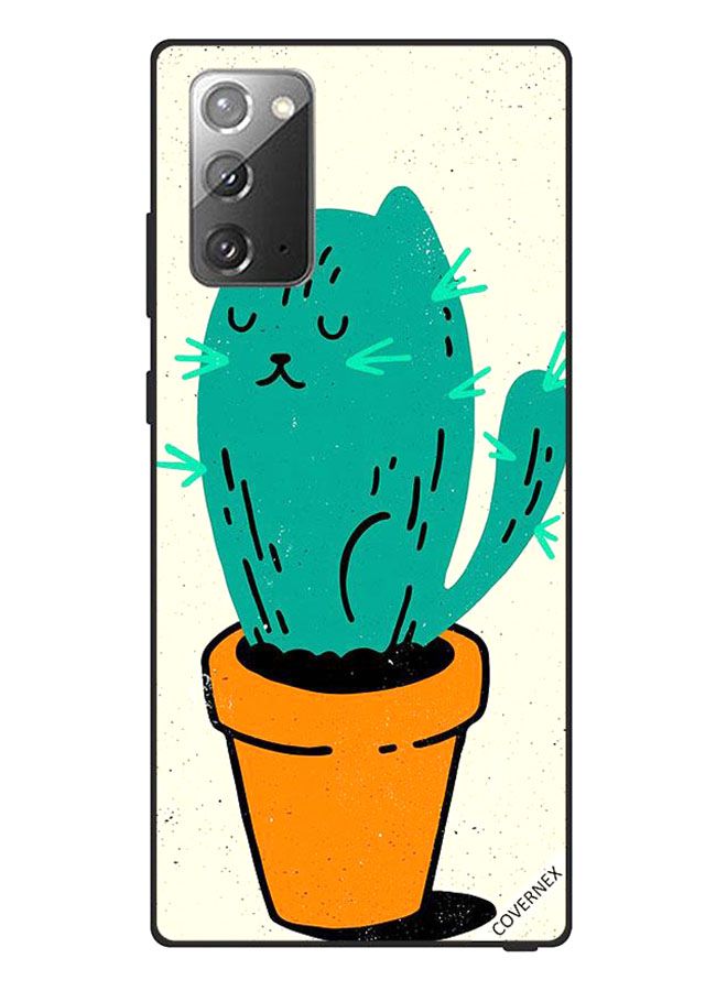 Covernex Protective Case Cover For Samsung Galaxy Note20 Cactus Cat - Image 1