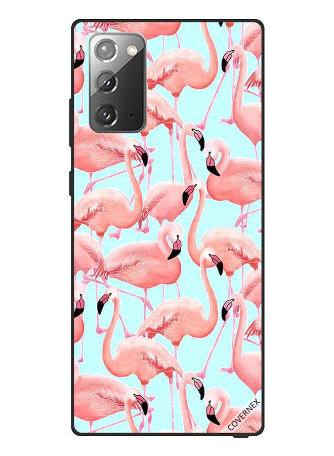 Covernex Protective Case Cover For Samsung Galaxy Note20 Flamingo Pattern - Image 1