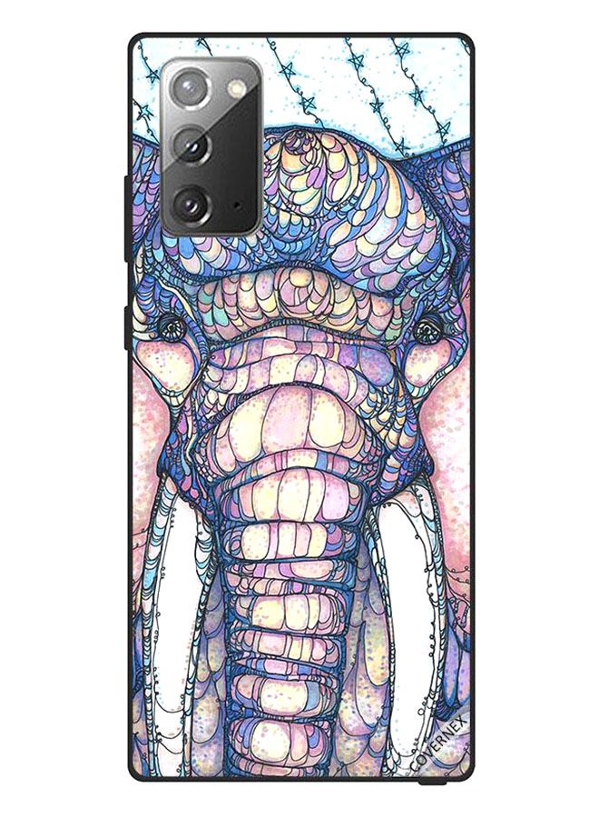 Covernex Protective Case Cover For Samsung Galaxy Note20 Elephant Pencil Art - Image 1
