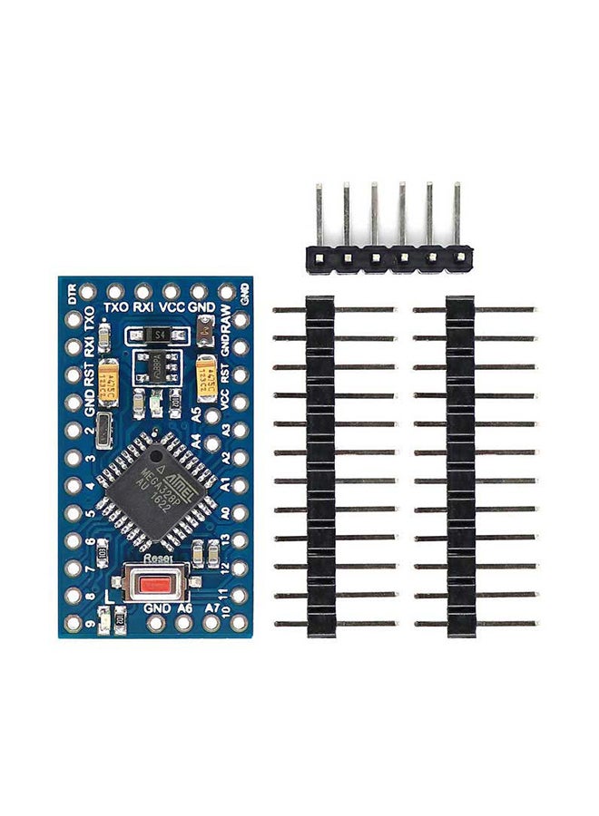 Mini Pro 33V/8MHz Micro Circuit Board Module For Arduino Blue - Image 1