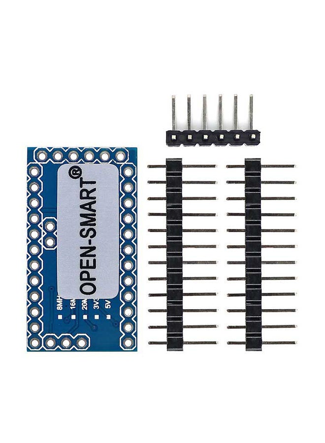 Mini Pro 33V/8MHz Micro Circuit Board Module For Arduino Blue - Image 2