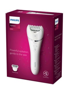 Epilator Series 8000 Wet And Dry epilator BRE710/01, 2 Years Warranty White/Pink - v1602067354/N40966520A_5