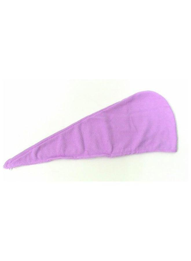 Quick Drying Hair Towel Wrap Purple